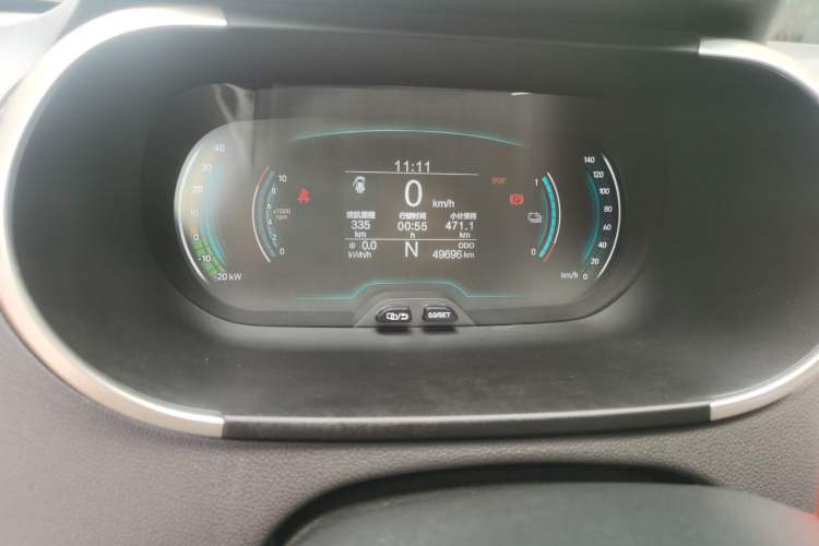 Used Chery QQ Little Ant 2021 150 000 Yuan Ant Fan Edition Ant Cool Version Lithium Iron Phosphate Odometer Close Up