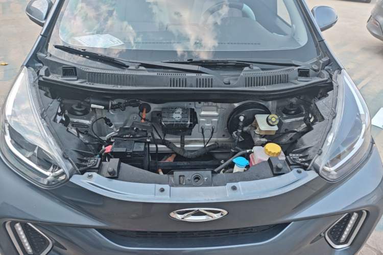 Used Chery QQ Little Ant 2021 200 000 Yuan "Ant Fan" Edition Energized Version NMC Lithium Battery 301 km Engine Bay