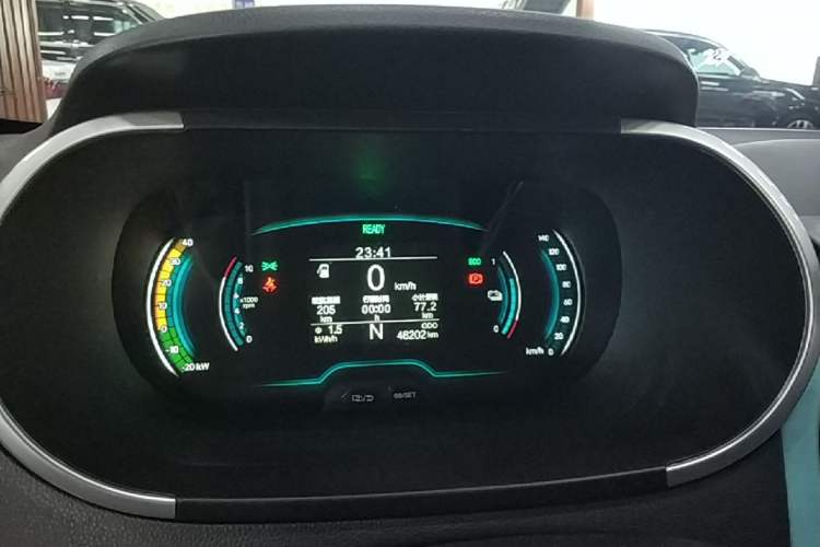 Used Chery QQ Little Ant 2021 200 000 Yuan "Ant Fan" Edition Energized Version NMC Lithium Battery 301 km Instrument Cluster