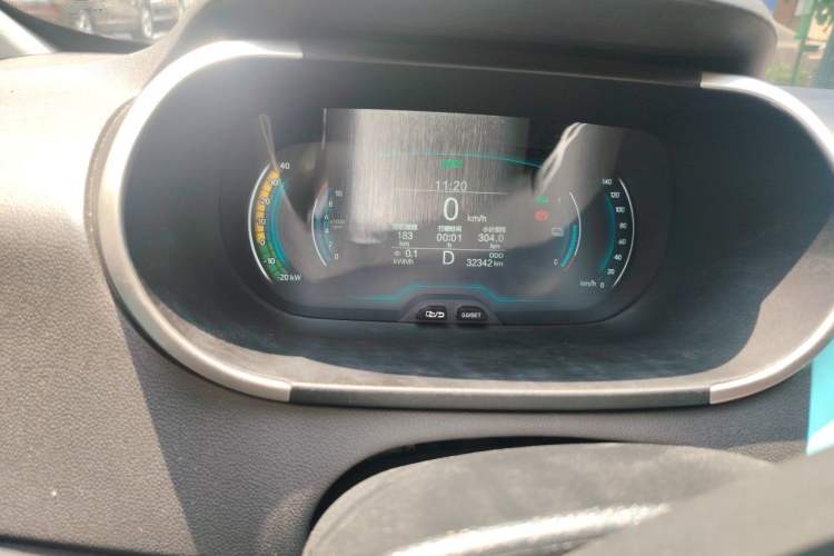 Used Chery QQ Little Ant 2021 150 000 Yuan Ant Fan Edition Ant Cool Version Lithium Iron Phosphate Odometer Close Up