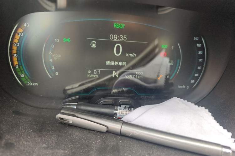 Used Chery QQ Little Ant 2021 150 000 Yuan Ant Fan Edition Ant Cool Version Lithium Iron Phosphate Odometer Close Up