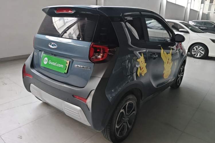 Used Chery QQ Little Ant 2021 150 000 Yuan "Ant Fan" Edition New Ant Cool Version Lithium-Ion Battery Rear Right 45 Deg