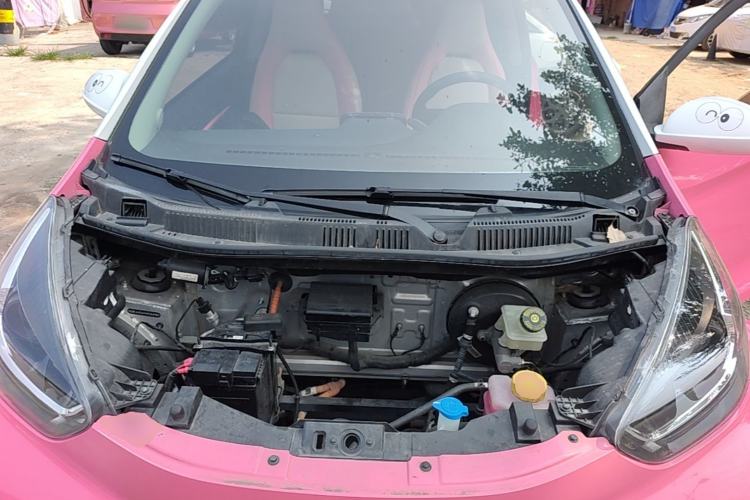 Used Chery QQ Little Ant 2021 200 000-Yuan Ant Fan Edition Talent Version NMC Battery 301 km Engine Bay