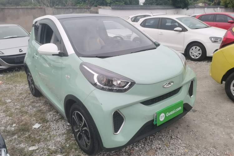 Used Chery QQ Little Ant 2021 200 000-Yuan Ant Fan Edition Talent Version NMC Battery 408 km续航 Front Right 45 Deg