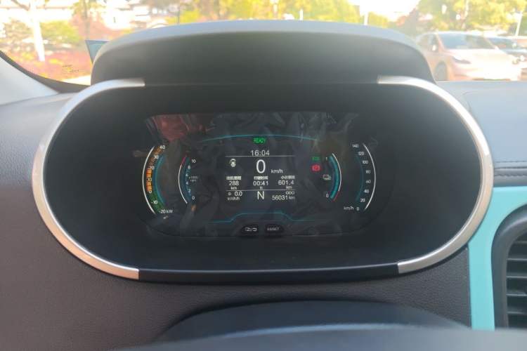 Used Chery QQ Little Ant 2021 200 000 Yuan Ant Fan Edition Energized Version Lithium Iron Phosphate 301 km Instrument Cluster