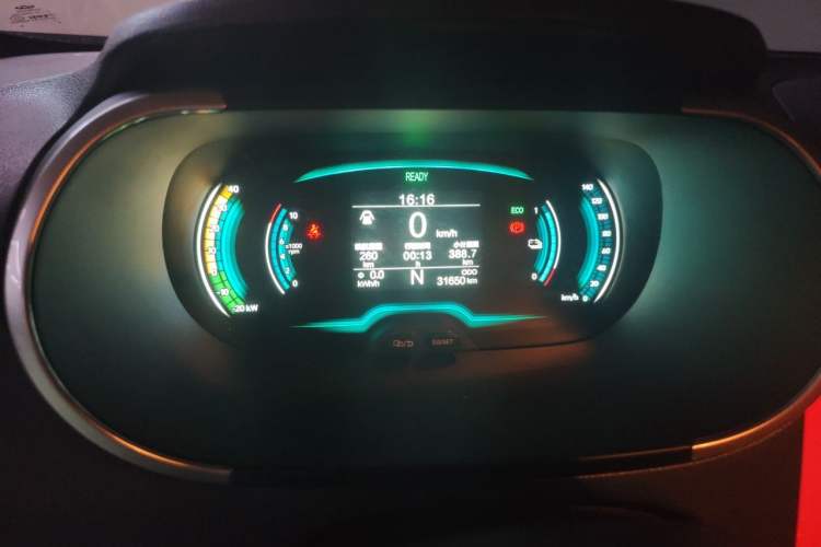 Used Chery QQ Little Ant 2021 200 000-Yuan Ant Fan Edition Oxygen Version Lithium Iron Phosphate 301 km Instrument Cluster