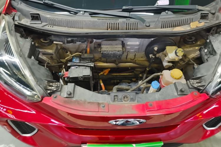 Used Chery QQ Little Ant 2021 Revised Version 150 000 Yuan Ant Fan Edition New Ant Cool Edition Lithium Iron Phosphate Engine Bay