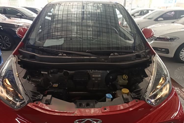 Used Chery QQ Little Ant 2021 150 000 Yuan "Ant Fan" Edition New Ant Cool Version Lithium-Ion Battery Engine Bay