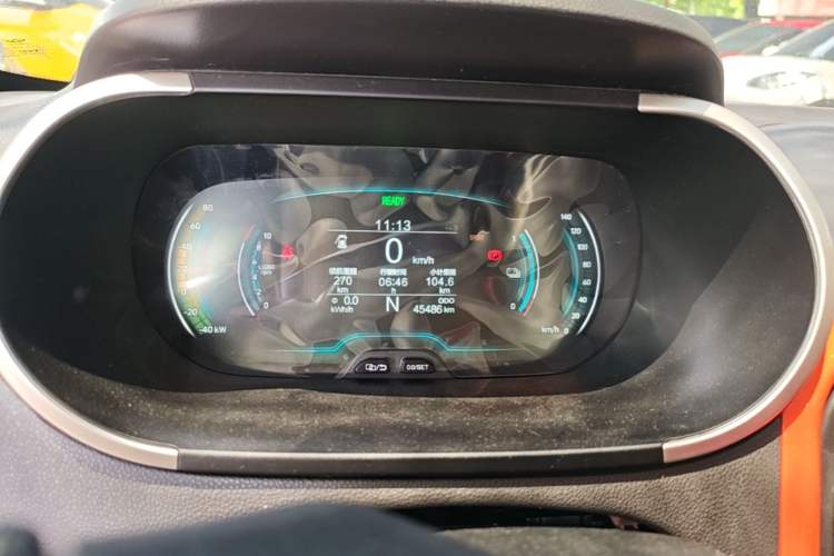 Used Chery QQ Little Ant 2021 200 000-Yuan Ant Fan Edition Oxygen Version Lithium-Ion Battery 301 km Instrument Cluster