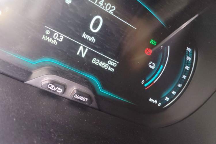 Used Chery QQ Little Ant 2021 150 000 Yuan "Ant Fan" Edition New Ant Cool Version Lithium-Ion Battery Odometer Close Up