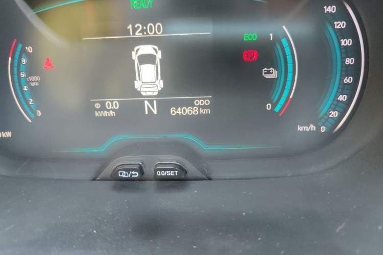 Used Chery QQ Little Ant 2021 150 000 Yuan Ant Fan Edition Ant Trend Version Lithium Iron Phosphate Odometer Close Up