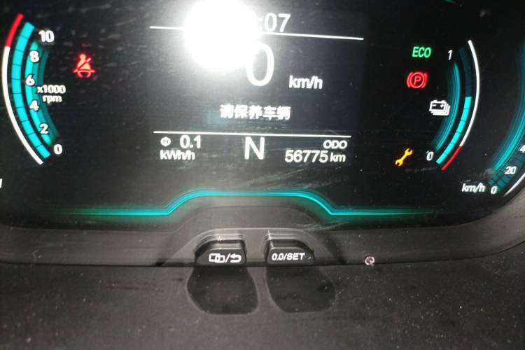 Used Chery QQ Little Ant 2021 150 000 Yuan Ant Fan Edition Ant Cool Version Lithium Iron Phosphate Odometer Close Up