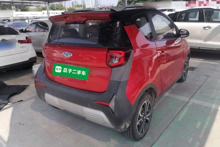Used Chery QQ Little Ant 2021 200 000 Yuan "Ant Fan" Edition Energized Version NMC Lithium Battery 301 km Rear Right 45 Deg
