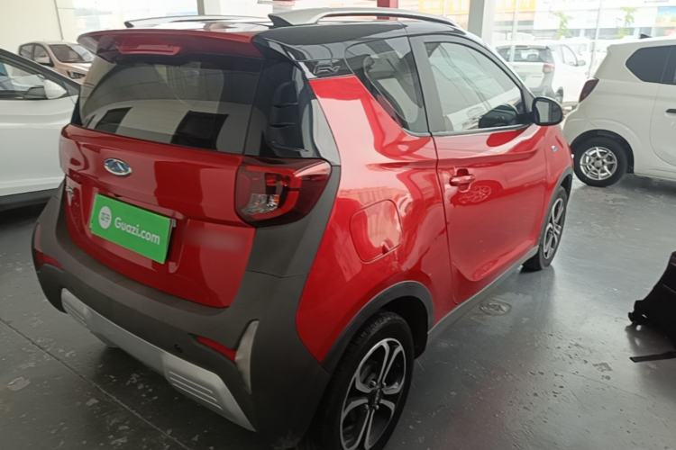 Used Chery QQ Little Ant 2021 200 000 Yuan "Ant Fan" Edition Energized Version NMC Lithium Battery 301 km Rear Right 45 Deg