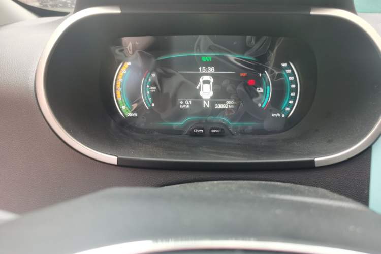 Used Chery QQ Little Ant 2021 150 000 Yuan Ant Fan Edition Ant Cool Version Lithium Iron Phosphate Odometer Close Up