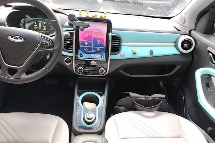 Used Chery QQ Little Ant 2021 200 000-Yuan Ant Fan Edition Talent Version NMC Battery 301 km Audio And AC Panel