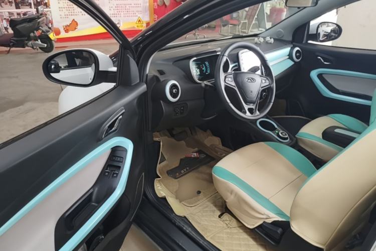 Used Chery QQ Little Ant 2021 150 000 Yuan Ant Fan Edition Ant Stylish Version Lithium-Ion Battery Driver Seat