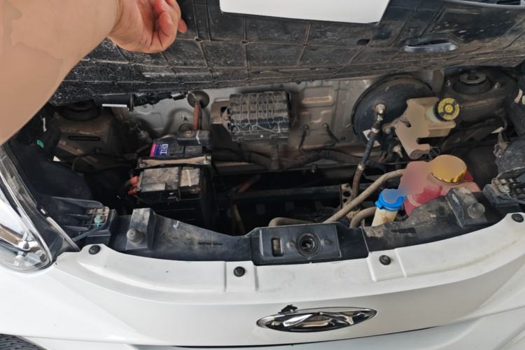 Used Chery QQ Little Ant 2021 150 000 Yuan "Ant Fan" Edition New Ant Cool Version Lithium-Ion Battery Engine Bay