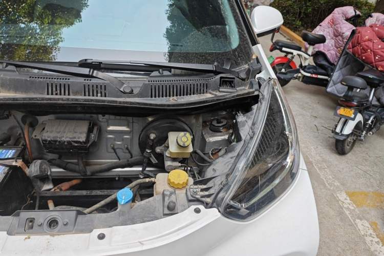 Used Chery QQ Little Ant 2021 200 000-Yuan Ant Fan Edition Oxygen Version Lithium Iron Phosphate 301 km Engine Bay Left