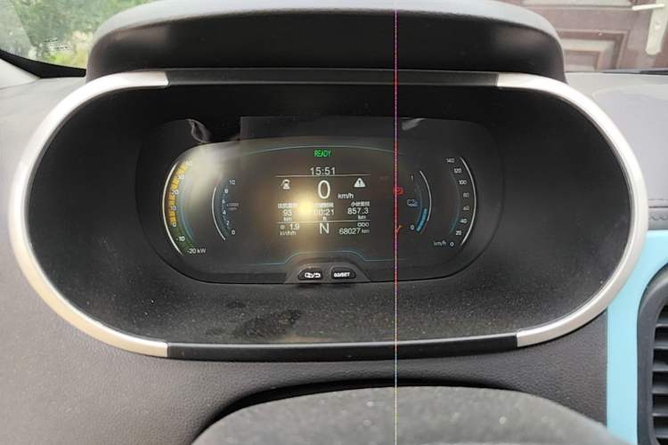 Used Chery QQ Little Ant 2021 200 000-Yuan Ant Fan Edition Talent Version NMC Battery 301 km Instrument Cluster