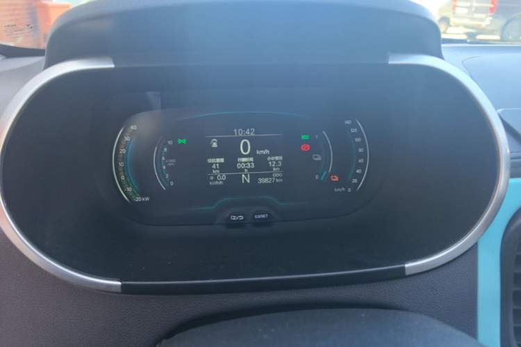 Used Chery QQ Little Ant 2021 200 000-Yuan Ant Fan Edition Energized Version Lithium Iron Phosphate 301 km Instrument Cluster