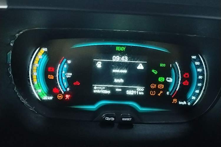Used Chery QQ Little Ant 2021 150 000 Yuan Ant Fan Edition New Ant Cool Version Lithium Iron Phosphate Instrument Cluster