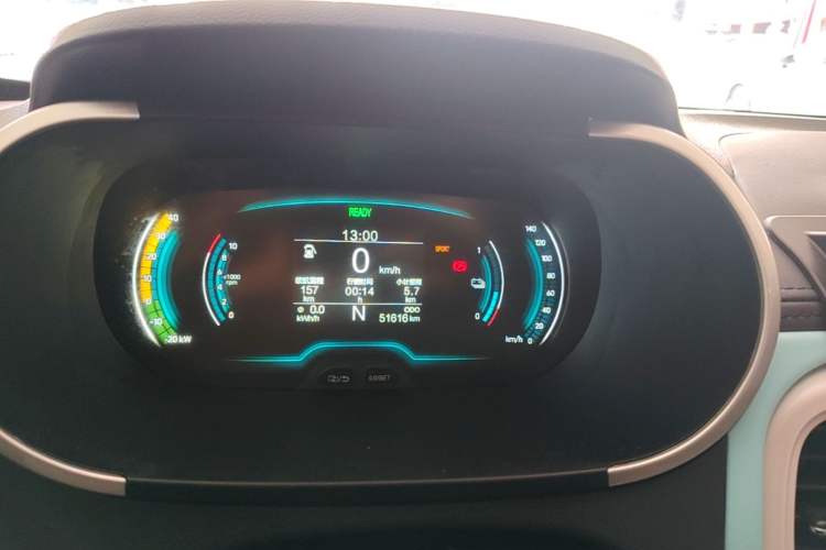 Used Chery QQ Little Ant 2021 200 000 Yuan Ant Fan Edition Energized Version NMC Lithium Battery 408 km Instrument Cluster