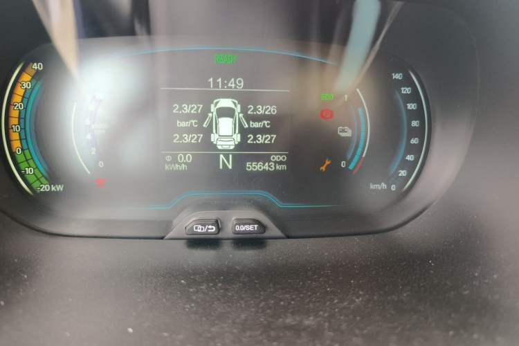 Used Chery QQ Little Ant 2021 150 000 Yuan Ant Fan Edition Ant Trend Version Lithium-Ion Battery Odometer Close Up