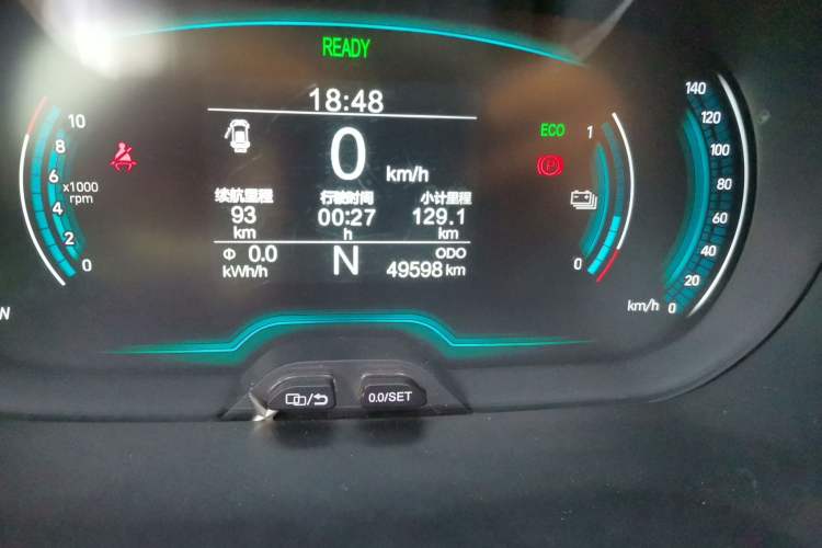 Used Chery QQ Little Ant 2021 150 000 Yuan "Ant Fan" Edition New Ant Cool Version Lithium-Ion Battery Odometer Close Up