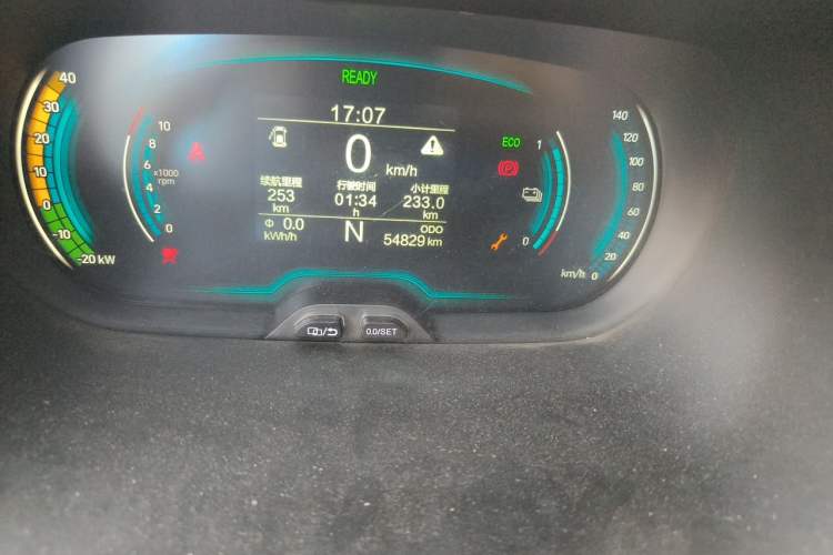 Used Chery QQ Little Ant 2021 150 000 Yuan Ant Fan Edition Ant Cool Version Lithium Iron Phosphate Odometer Close Up