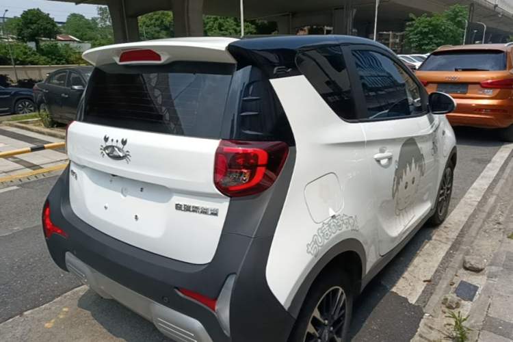 Used Chery QQ Little Ant 2021 Revised Version 150 000 Yuan Ant Fan Edition New Ant Luxe Version Lithium Iron Phosphate Rear Right 45 Deg