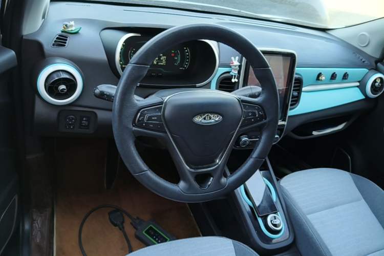 Used Chery QQ Little Ant 2021 150 000 Yuan Ant Fan Edition New Ant Cool Version Lithium Iron Phosphate Steering Wheel