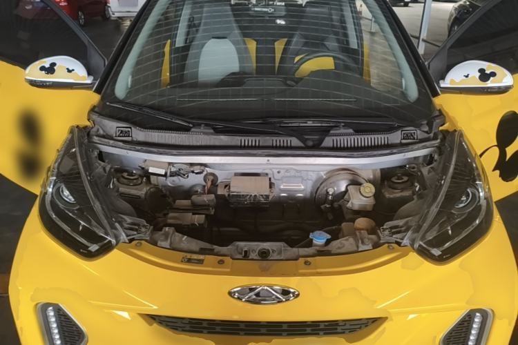 Used Chery QQ Little Ant 2021 Revised Version 150 000 Yuan Ant Fan Edition New Ant Luxe Version Lithium Iron Phosphate Engine Bay
