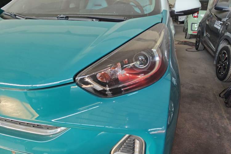 Used Chery QQ Little Ant 2022 Sweet Pink Edition Full-Sugar Version Lithium Iron Phosphate 30 kW 301 km Left Front Headlight