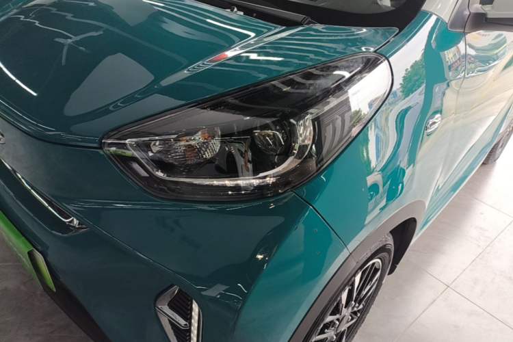 Used Chery QQ Little Ant 2022 Sweet Pink Edition Half-Sugar Version Lithium Iron Phosphate 30 kW 301 km Left Front Headlight