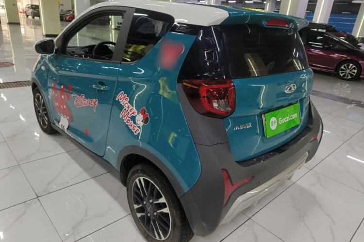 Used Chery QQ Little Ant 2022 Sweet Pink Edition Full-Sugar Version Lithium Iron Phosphate 30 kW 301 km Rear Left 45 Deg