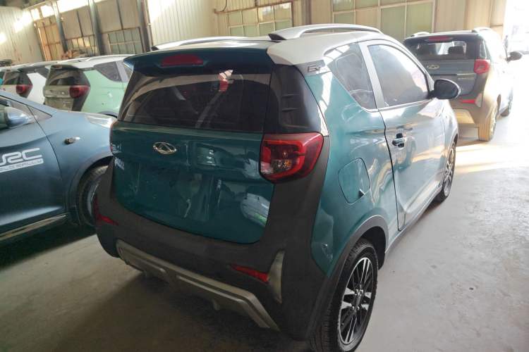 Used Chery QQ Little Ant 2022 Sweet Pink Edition Full-Sugar Version Lithium Iron Phosphate 30 kW 301 km Rear Right 45 Deg