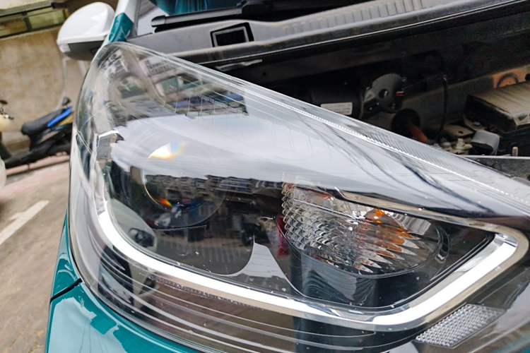 Used Chery QQ Little Ant 2022 Sweet Pink Edition Full-Sugar Version Lithium Iron Phosphate 30 kW 301 km Right Front Headlight