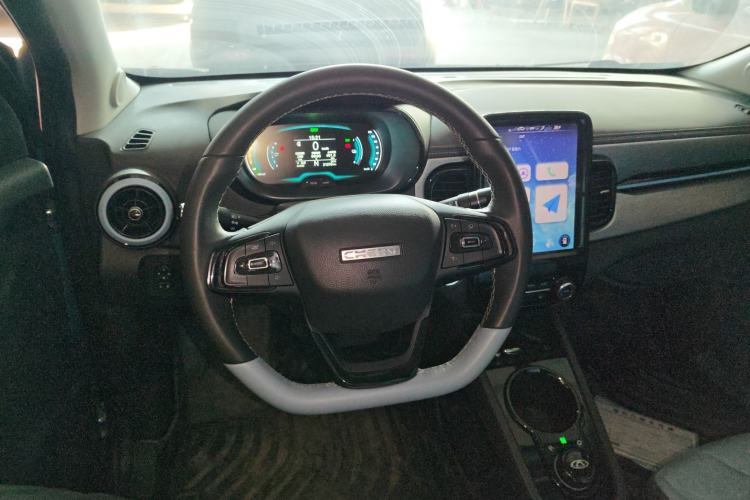 Used Chery QQ Little Ant 2022 Sweet Pink Edition Full-Sugar Version Lithium Iron Phosphate 30 kW 301 km Steering Wheel