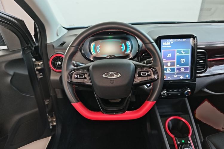 Used Chery QQ Little Ant 2022 Revised Version Sweet Pink Edition Half-Sugar Version Lithium Iron Phosphate 30.7 kWh 30 kW 301 km Steering Wheel