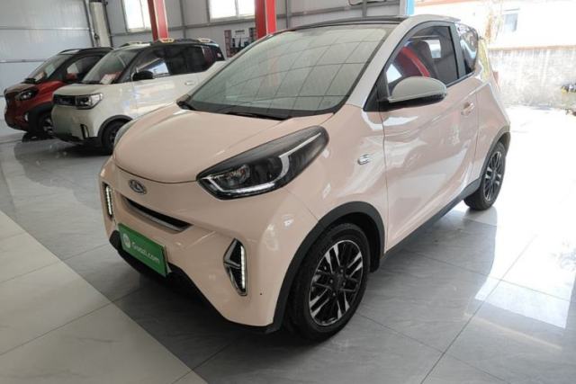 Used Chery QQ Little Ant 2022 Sweet Pink Edition Half-Sugar Version Lithium Iron Phosphate 29.2 kWh 30 kW 301 km