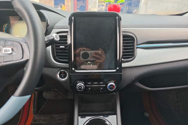 Used Chery QQ Little Ant 2022 Sweet Pink Edition Half-Sugar Version Lithium Iron Phosphate 30 kW 301 km Audio And AC Panel