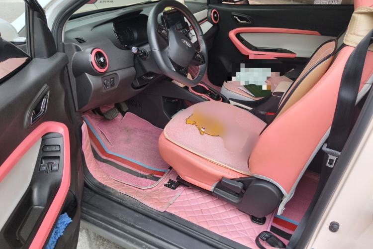 Used Chery QQ Little Ant 2022 Sweet Pink Edition Half-Sugar Version Lithium Iron Phosphate 30 kW 301 km Driver Seat