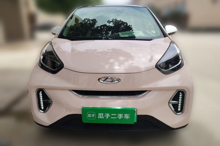 Used Chery QQ Little Ant 2022 Revised Version Sweet Pink Edition Half-Sugar Version Lithium Iron Phosphate 30.7 kWh 30 kW 301 km Front