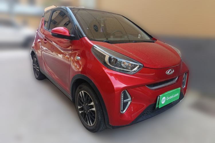 Used Chery QQ Little Ant 2022 Revised Version Sweet Pink Edition Half-Sugar Version Lithium Iron Phosphate 30.7 kWh 30 kW 301 km Front Right 45 Deg