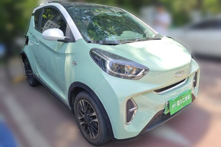 Used Chery QQ Little Ant 2022 Sweet Pink Edition Low-Sugar Version 30kW 301km Range Front Right 45 Deg