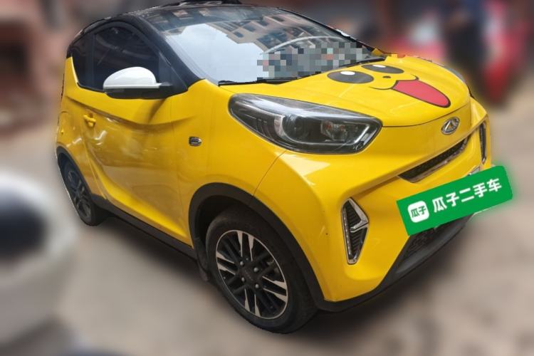 Used Chery QQ Little Ant 2022 Sweet Pink Edition Half-Sugar Version 3-Cell Lithium 30kW 301km Front Right 45 Deg