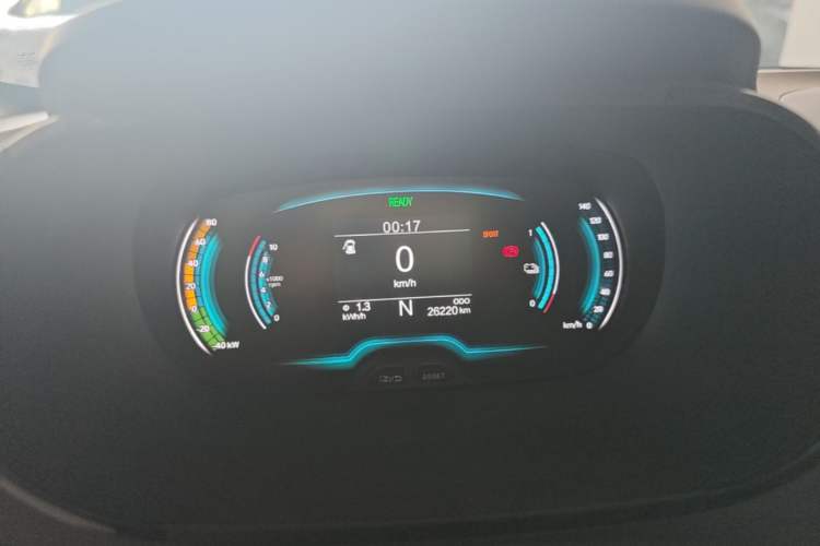 Used Chery QQ Little Ant 2022 Sweet Pink Edition Half-Sugar Version Lithium Iron Phosphate 29.2 kWh 30 kW 301 km Instrument Cluster