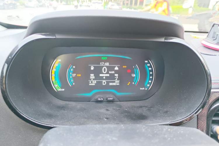 Used Chery QQ Little Ant 2022 Sweet Pink Edition Half-Sugar Version Lithium Iron Phosphate 30 kW 301 km Instrument Cluster
