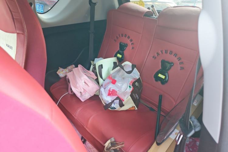 Used Chery QQ Little Ant 2022 Sweet Pink Edition Half-Sugar Version Lithium Iron Phosphate 30 kW 301 km Left Rear Seat